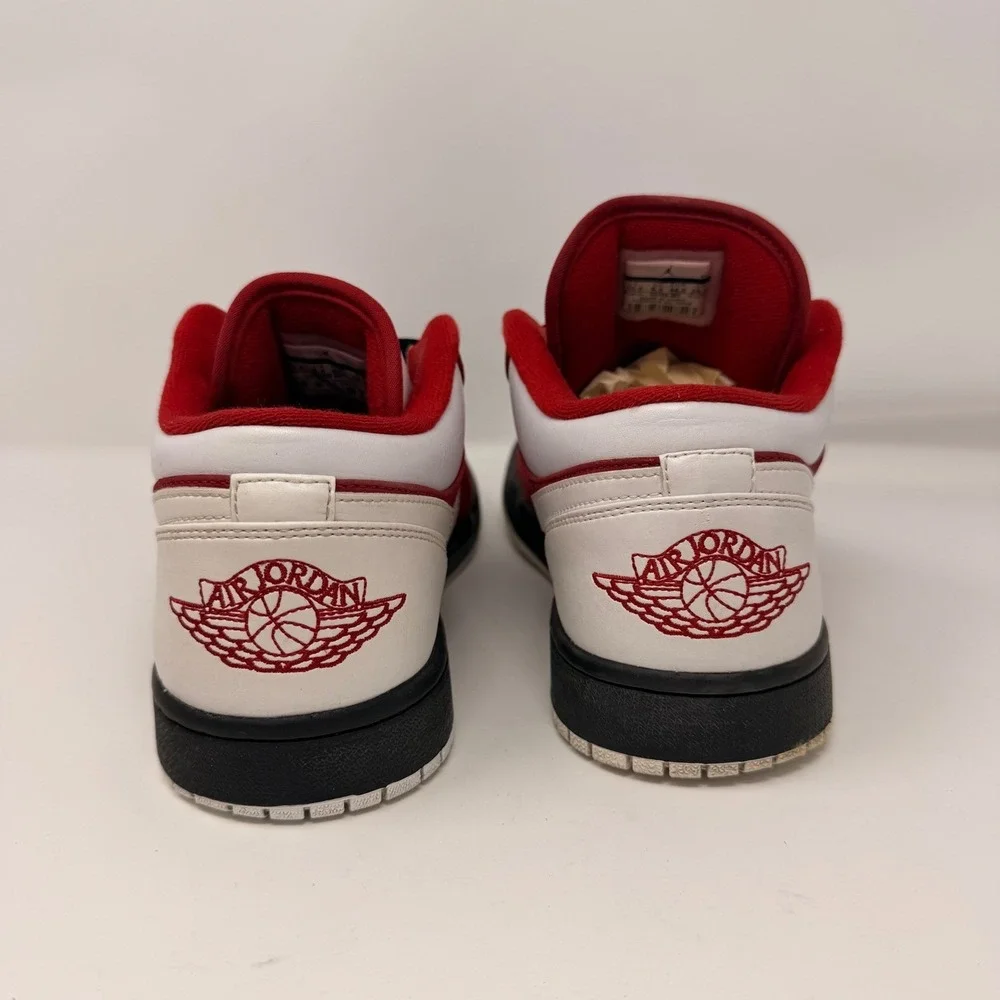 Air Jordan‎ 1 Low Gym Red White Black 553558-601 Mens 10.5 OG 2012 Retro